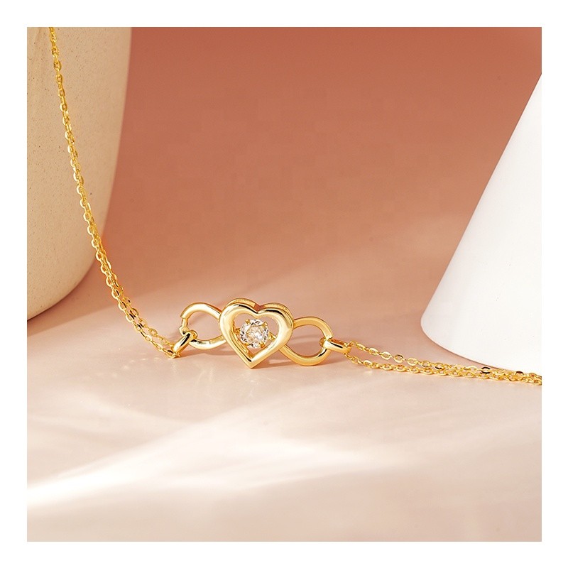 Infinity Bracelet - Valentine's Day Gold Plated