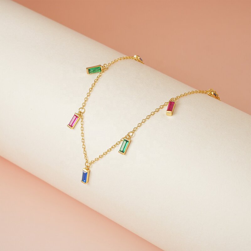 Collarbone Chain - 925 Sterling Silver Summer