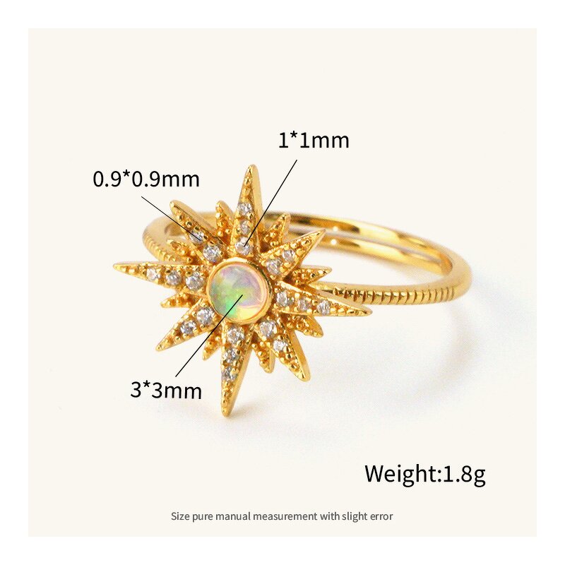 Opal Jewelry Set - Star Awn Dream Design Sense