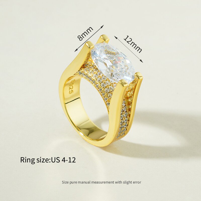 Chunky Band Ring - Elegant Luxury Statement