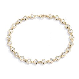 Moissanite Bracelet - Tennis Pave 3mm Factory