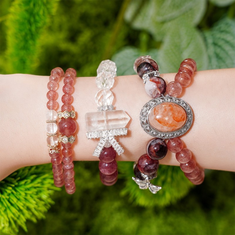 Crystal Bracelet - Gothic Natural Stone Factory