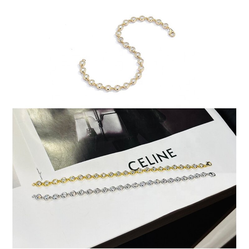 Moissanite Bracelet - Tennis Pave 3mm Factory