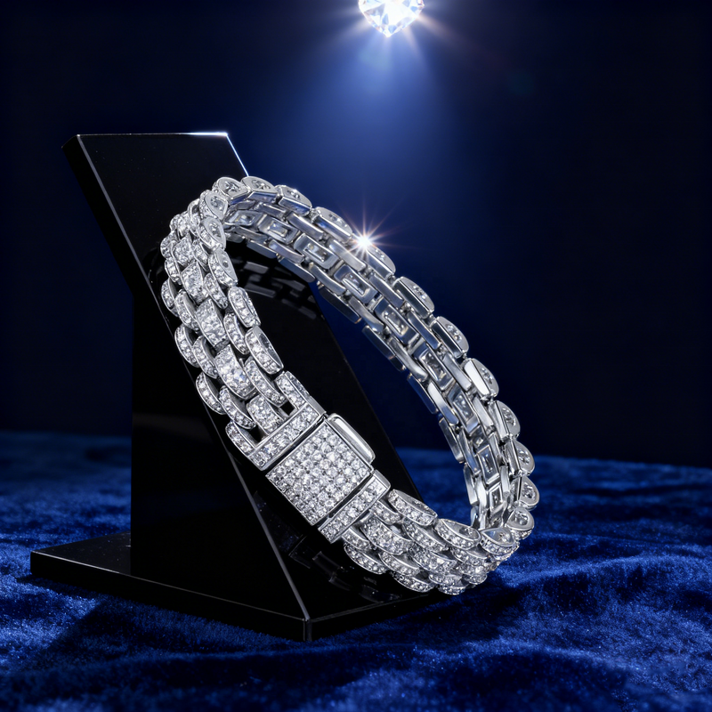 Miami Bracelet - Men's Iced Out Hip Hop Factory