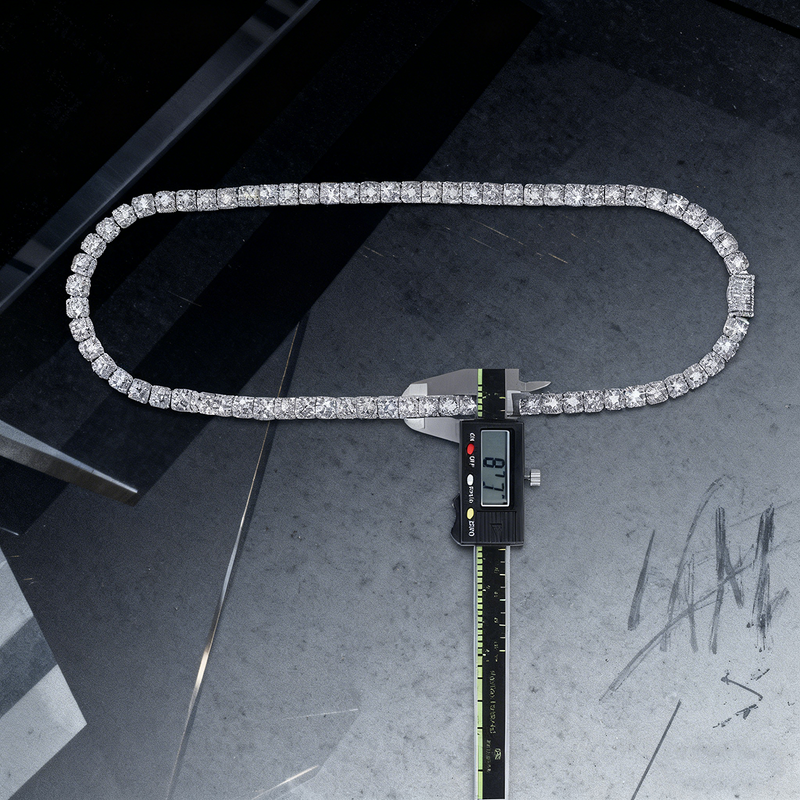Tennis Chain Necklace - Hip Hop Iced Out Factory