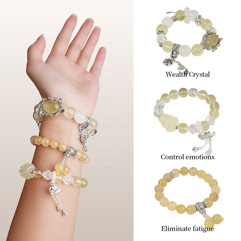 Crystal Bracelet - Healing Stone Citrine Factory