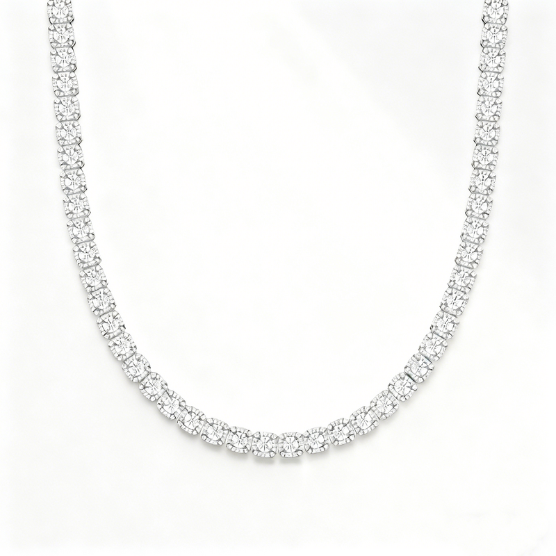 Tennis Chain Necklace - Hip Hop Iced Out Factory