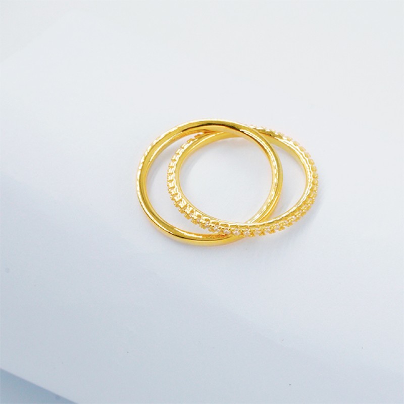 Thin Rings Set - Minimalist Eternity Wholesale