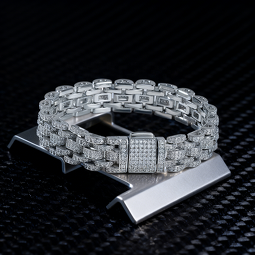Miami Bracelet - Men's Iced Out Hip Hop Factory
