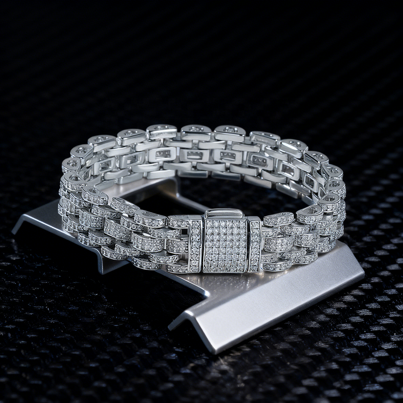 Miami Bracelet - Men's Iced Out Hip Hop Factory