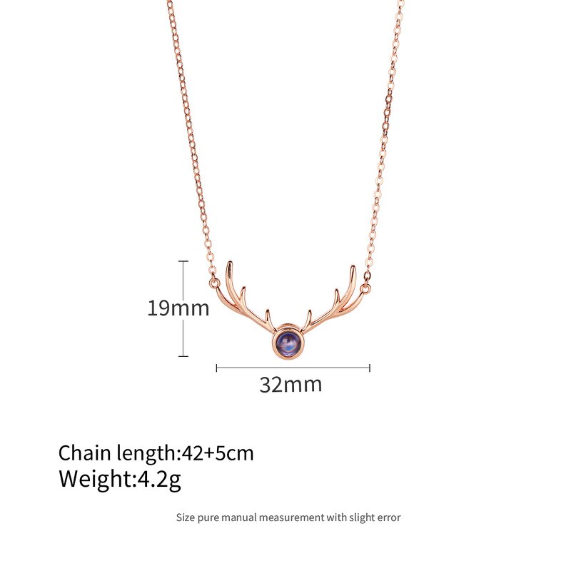 Projector Necklace - 'I Love You' 100 Languages