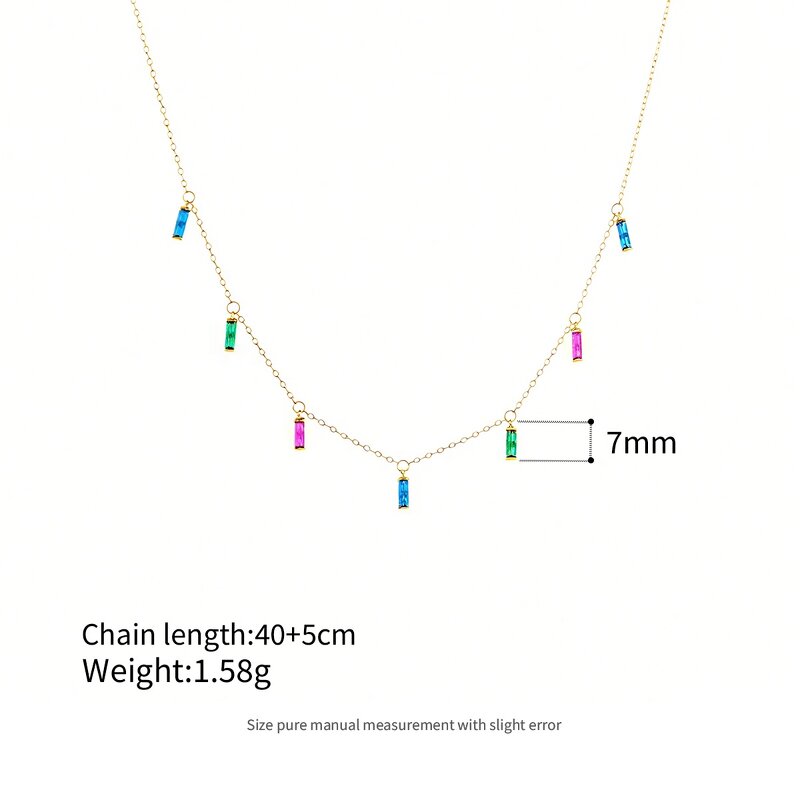 Collarbone Chain - 925 Sterling Silver Summer