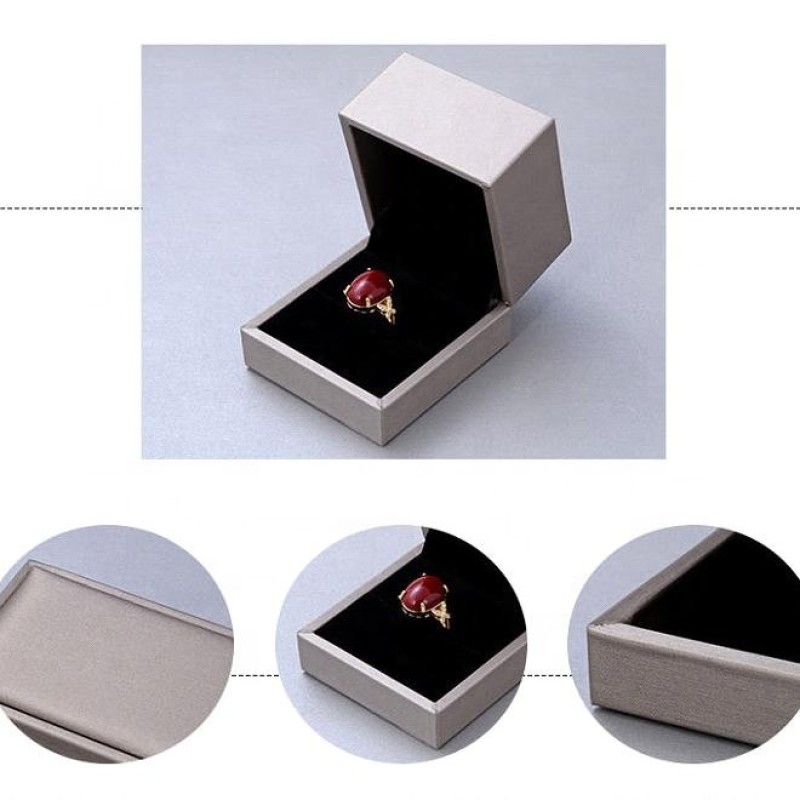 Jewelry Packaging Box - Custom Black PE Film