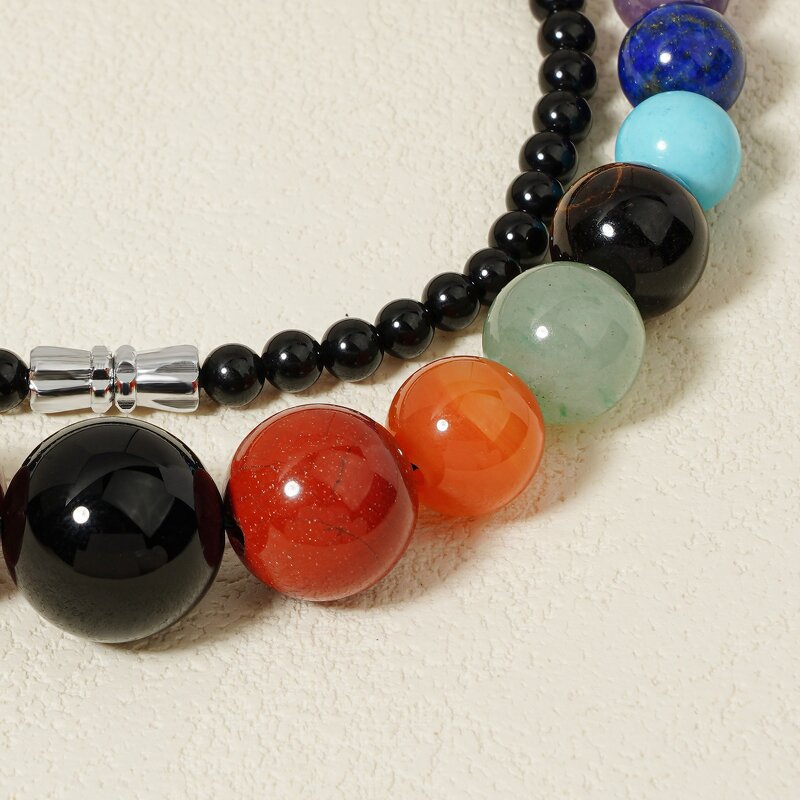 Crystal Necklace - Statement Tourmaline Unisex