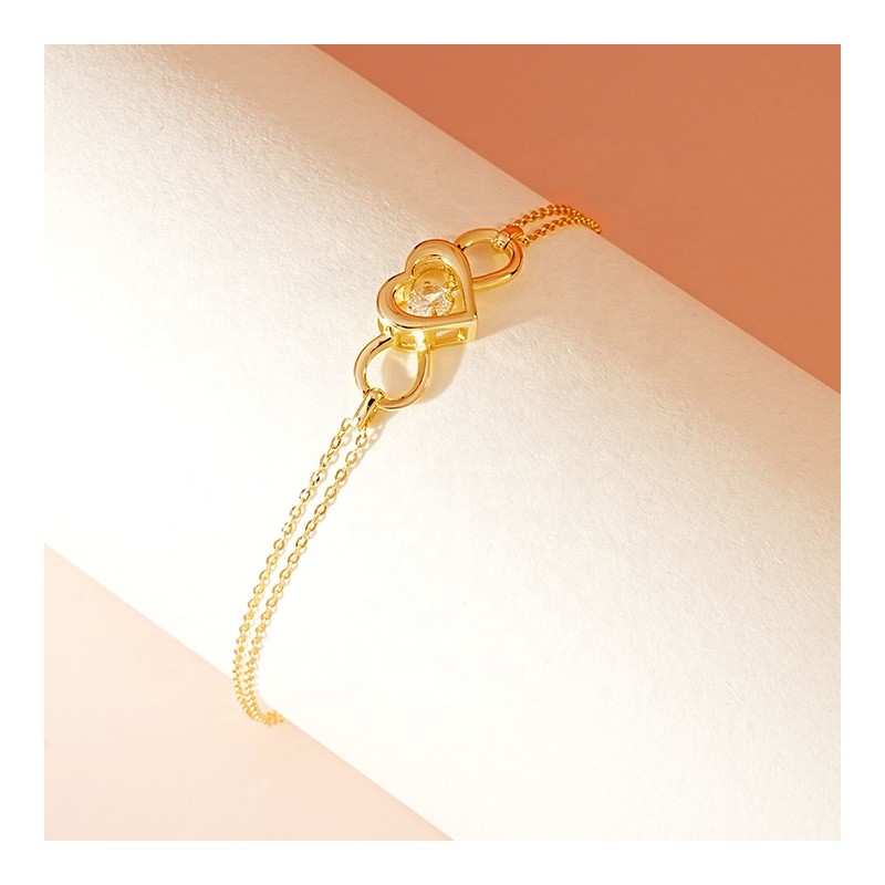Infinity Bracelet - Valentine's Day Gold Plated