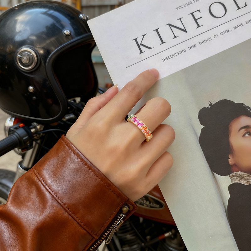 Eternity Ring - Rhodium Plated 925 Silver Factory