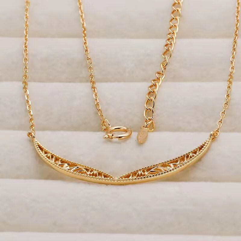 Wing Bar Necklace - Western Pop Minimalist