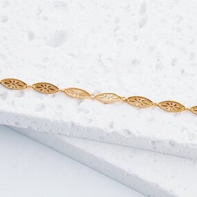 Galois Bracelet - Retro Relief 925 Silver