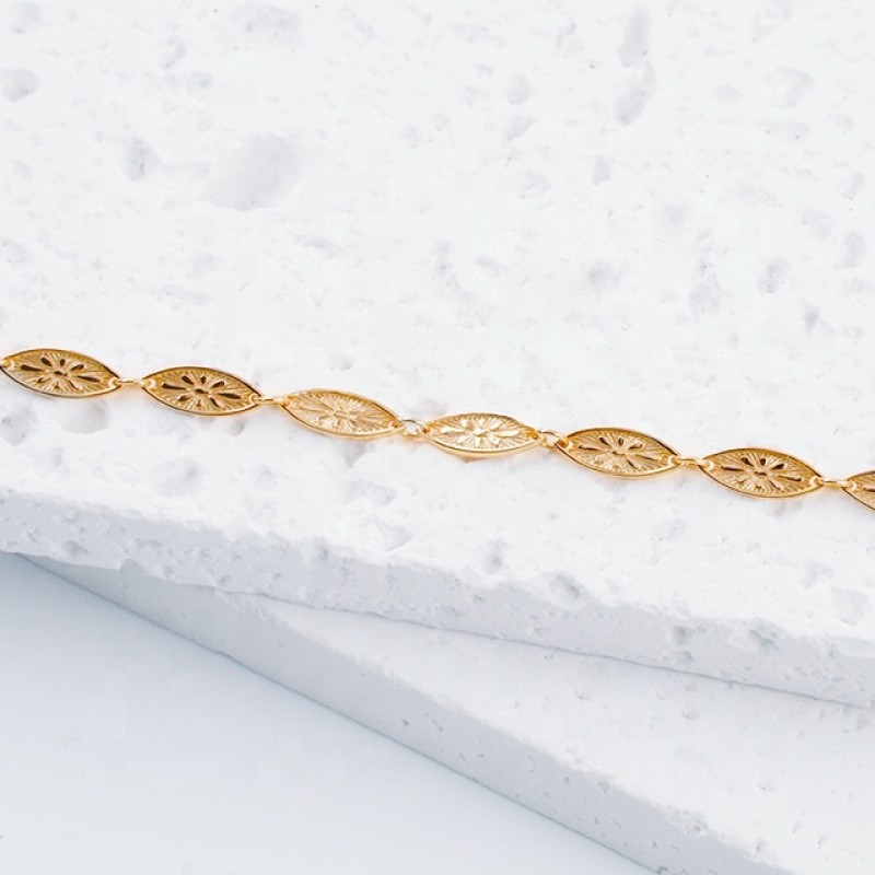 Galois Bracelet - Retro Relief 925 Silver