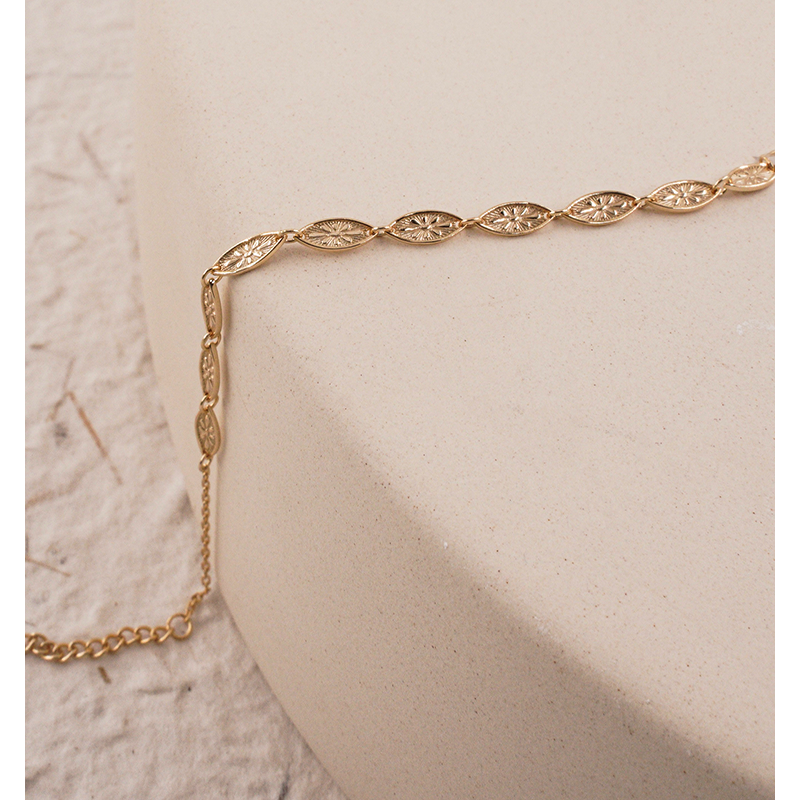 Galois Bracelet - Retro Relief 925 Silver