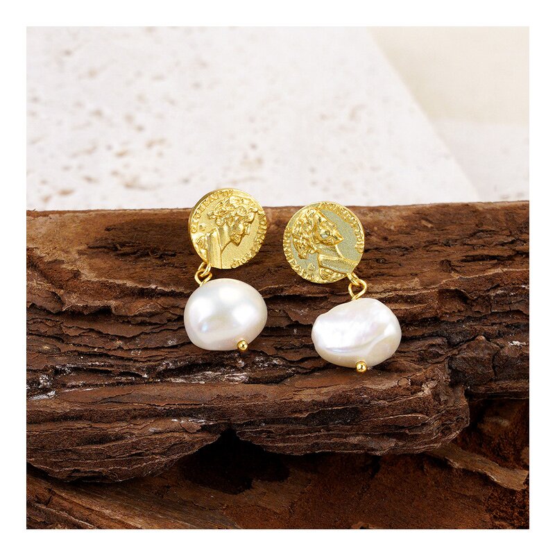 Drop Earrings - Customized Vintage Pearl Factory