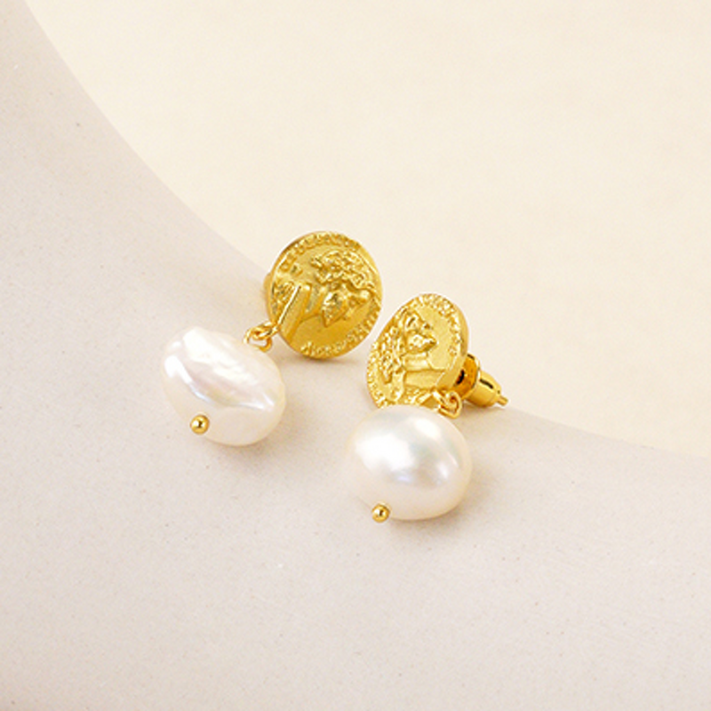 Drop Earrings - Customized Vintage Pearl Factory