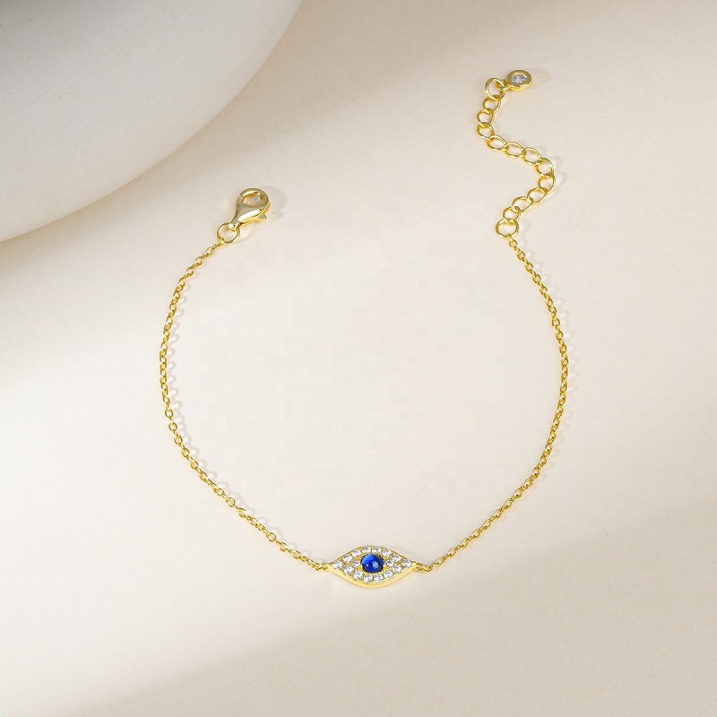 Evil Eye Bracelet - Micro Inlaid Zircon Wholesale