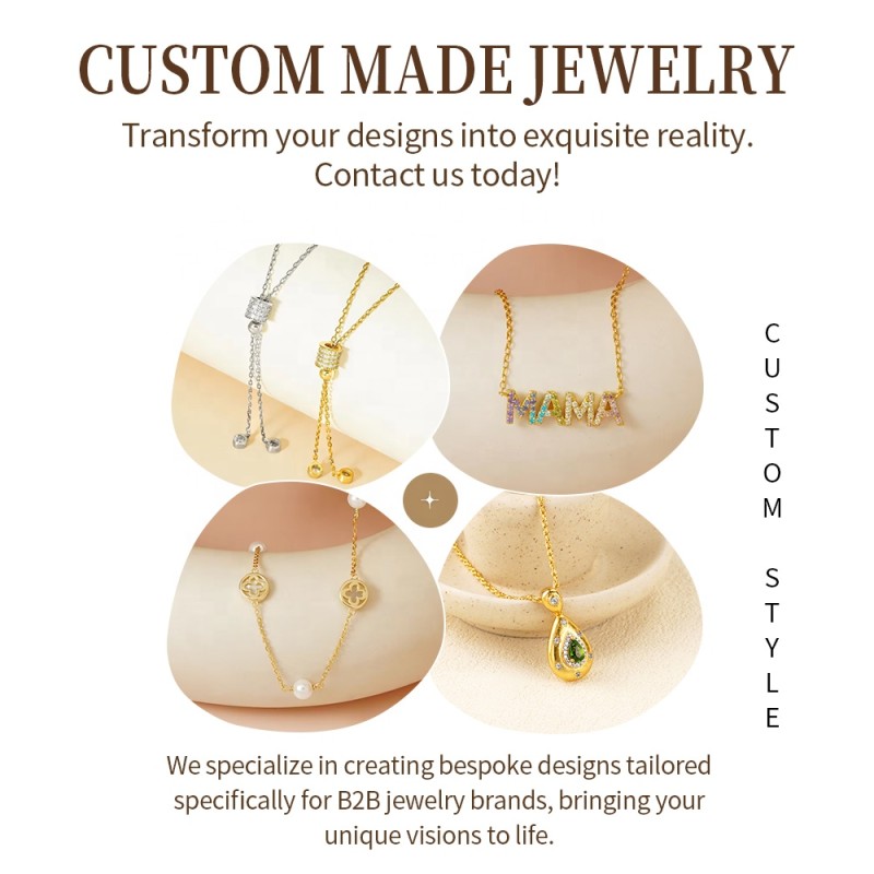 Custom Necklace - OEM ODM 14k 18k Gold Factory