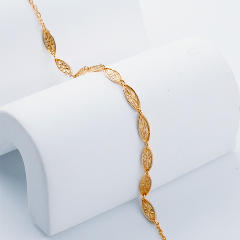 Galois Bracelet - Retro Relief 925 Silver