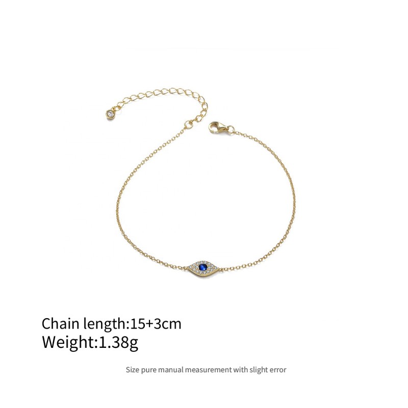 Evil Eye Bracelet - Micro Inlaid Zircon Wholesale