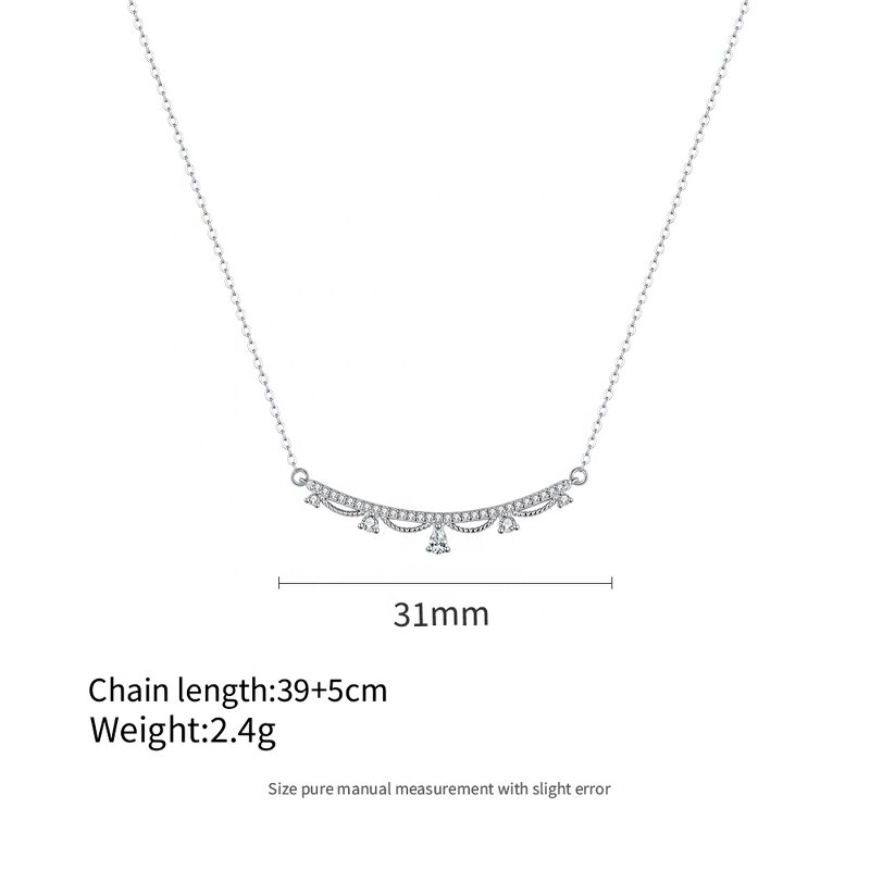 Bar Pendant Necklace - Custom Women's Dainty