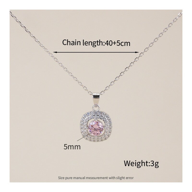 Wedding Jewelry Set - Custom Pink Zirconia Factory