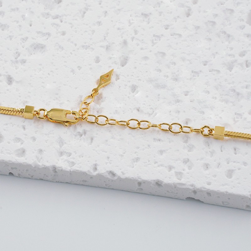 Snake Bone Chain - S925 Silver INS Wind Square