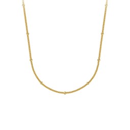 Collarbone Chain - Stacked Diamond Gold Electroplated