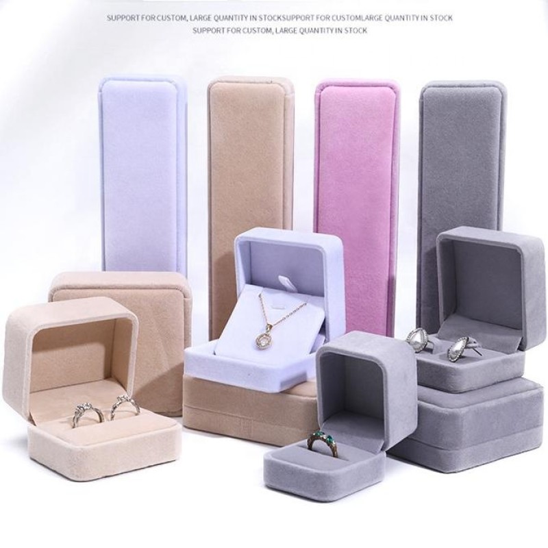 Jewelry Packaging Box - Custom Black PE Film