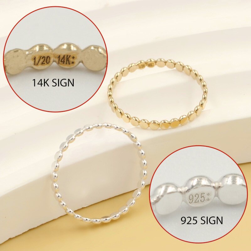 Knuckle Rings - 14K Gold Filled Minimalist