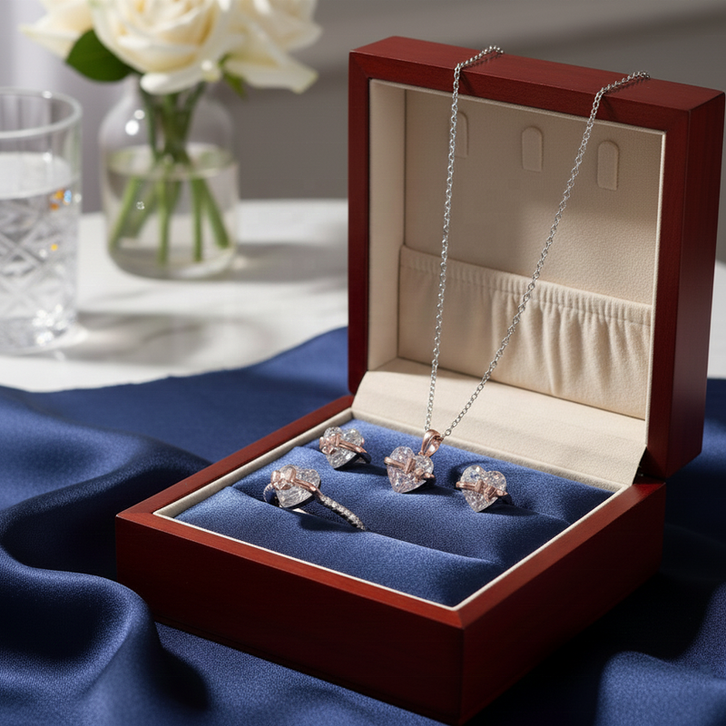 Wedding Jewelry Set - 925 Sterling Silver Factory