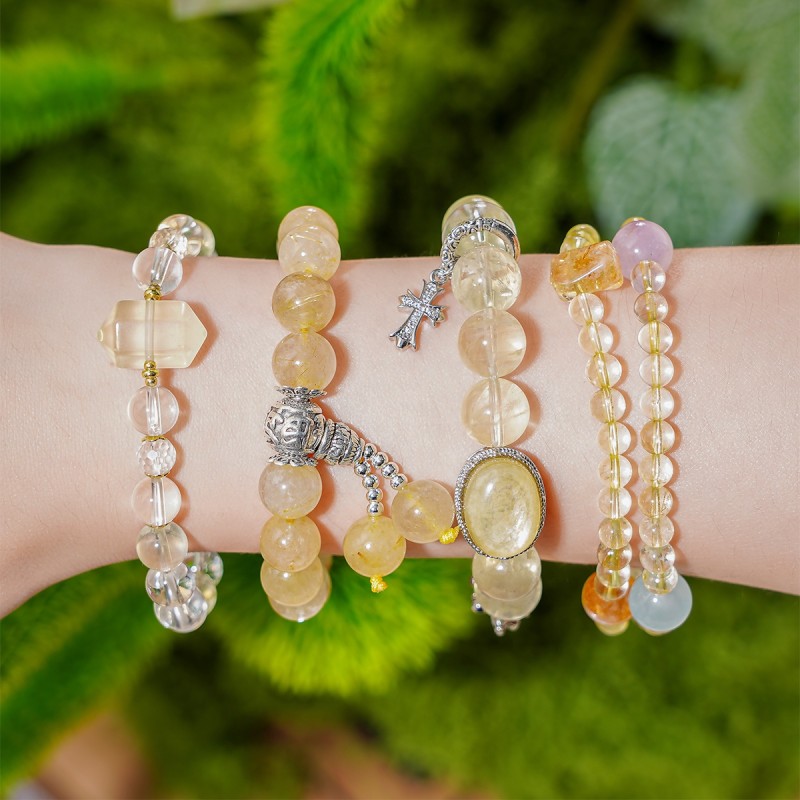 Crystal Bracelet - Healing Stone Citrine Factory