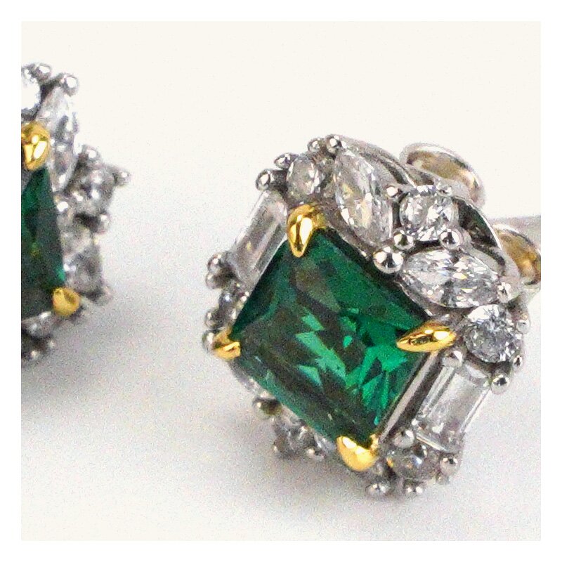 Stud Earrings - Geometric Zircon Luxury Factory