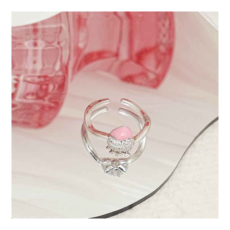 Enamel Fruit Ring - Kids Wholesale 925 Silver