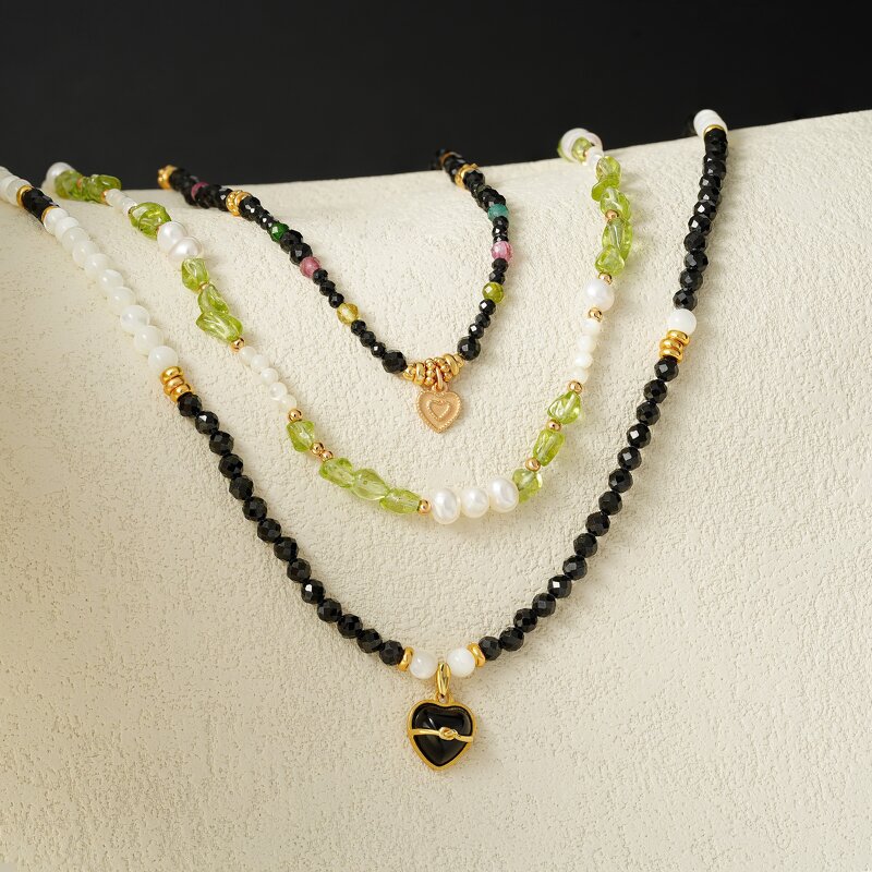 Crystal Necklace - Natural Stone Bohemian Factory