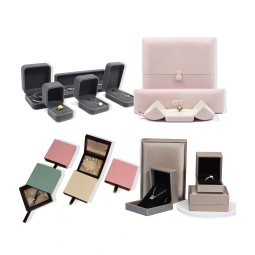 Jewelry Packaging Box - Custom Black PE Film