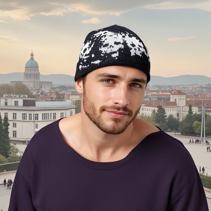 Jacquard Beanie Factory - Thick Winter Skull Cap
