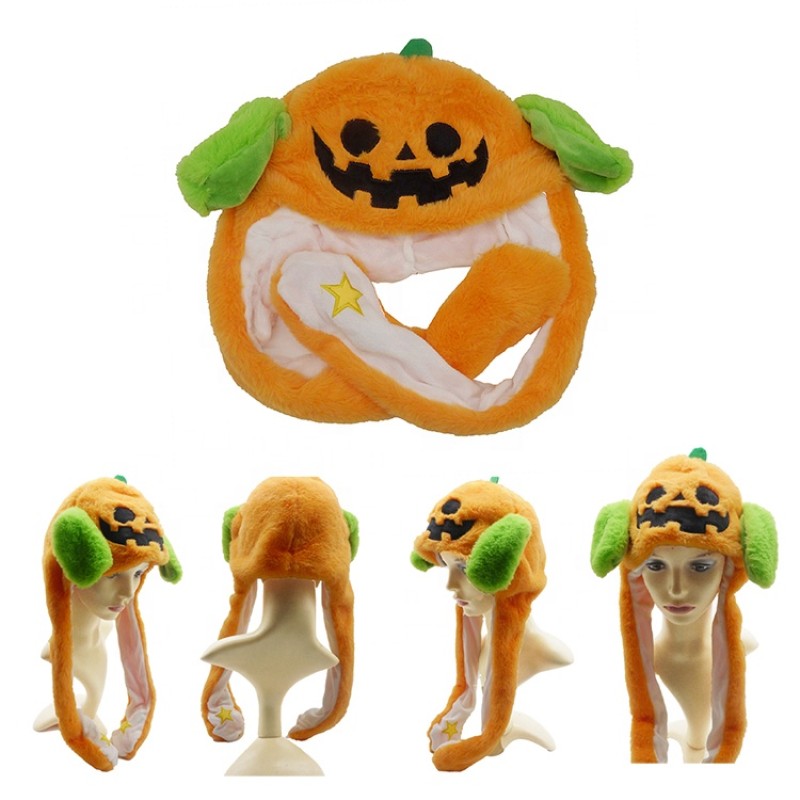 Winter Hat for Girls Factory - Animal Plush Pumpkin