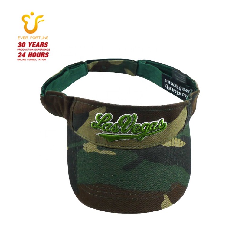 Sun Visor Hat Manufacturer - Two-Tone Adjustable OEM