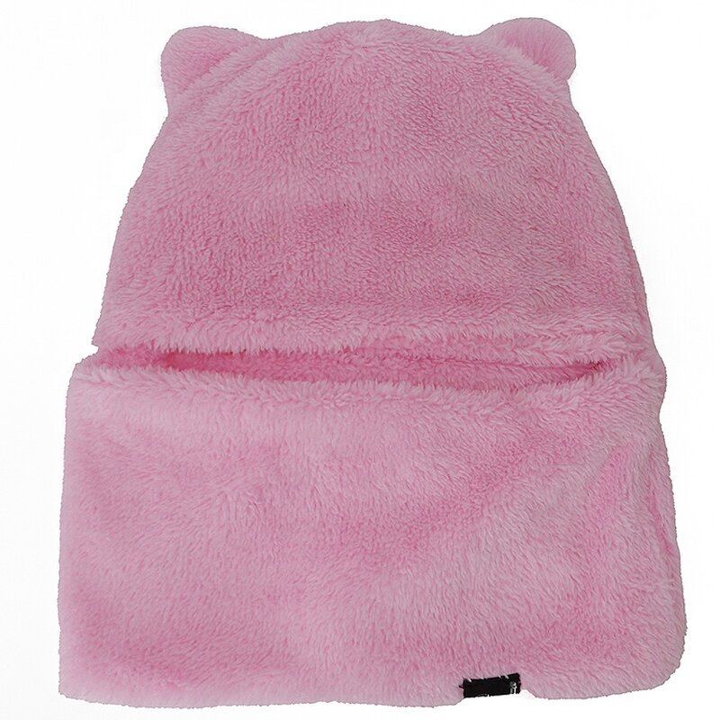Kids Balaclava Hat Manufacturer - Fluffy Bear Ears OEM
