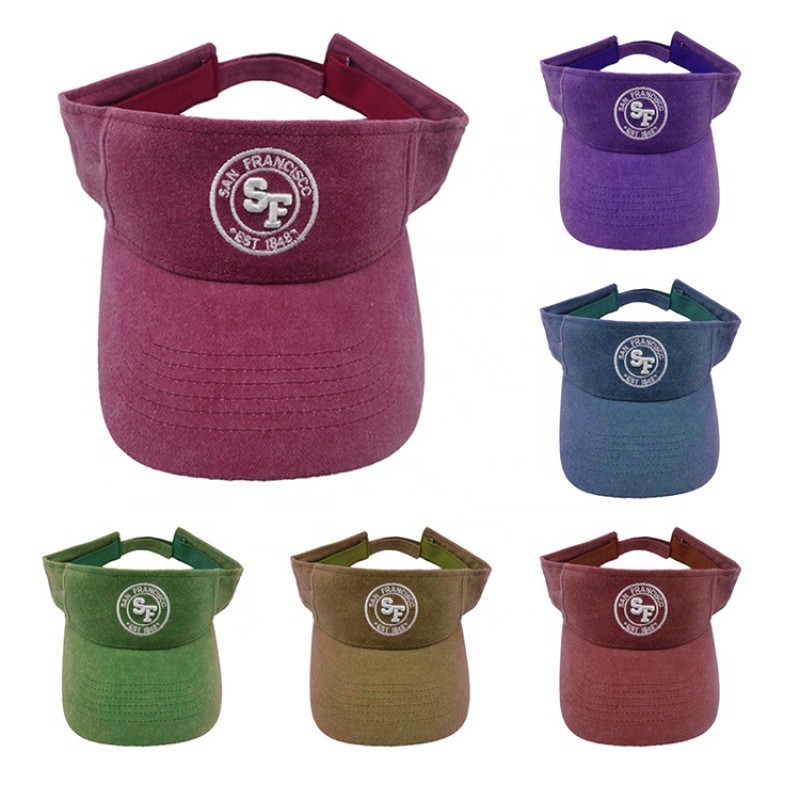 Sun Visor Hat Manufacturer - Embroidered Cap Custom