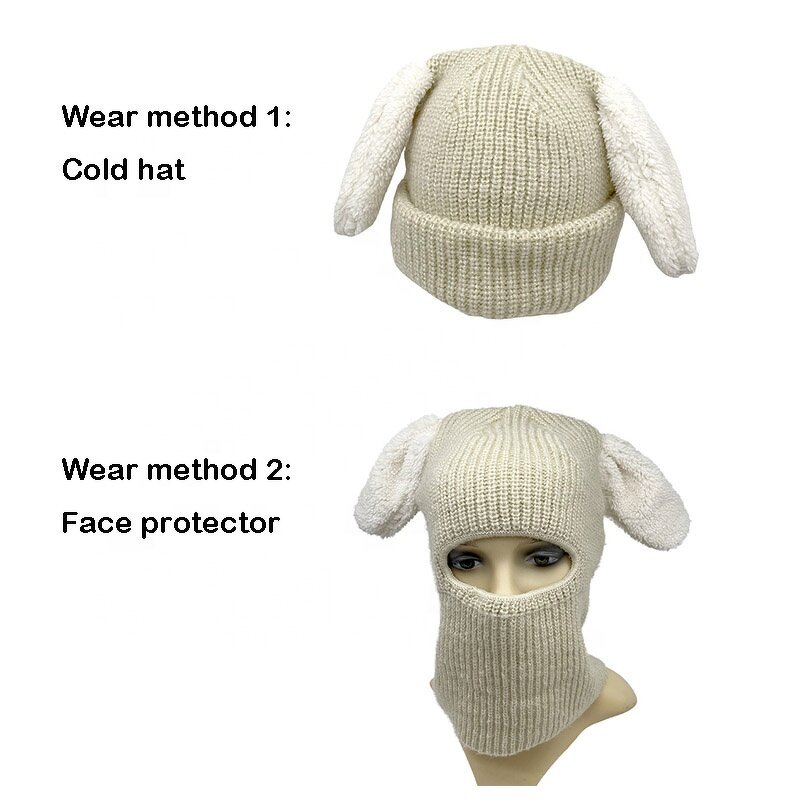 Ski Mask Balaclava Manufacturer - Bunny Ears Knitted