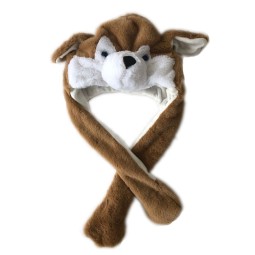 Animal Earflap Beanie Manufacturer - Plush Custom Logo