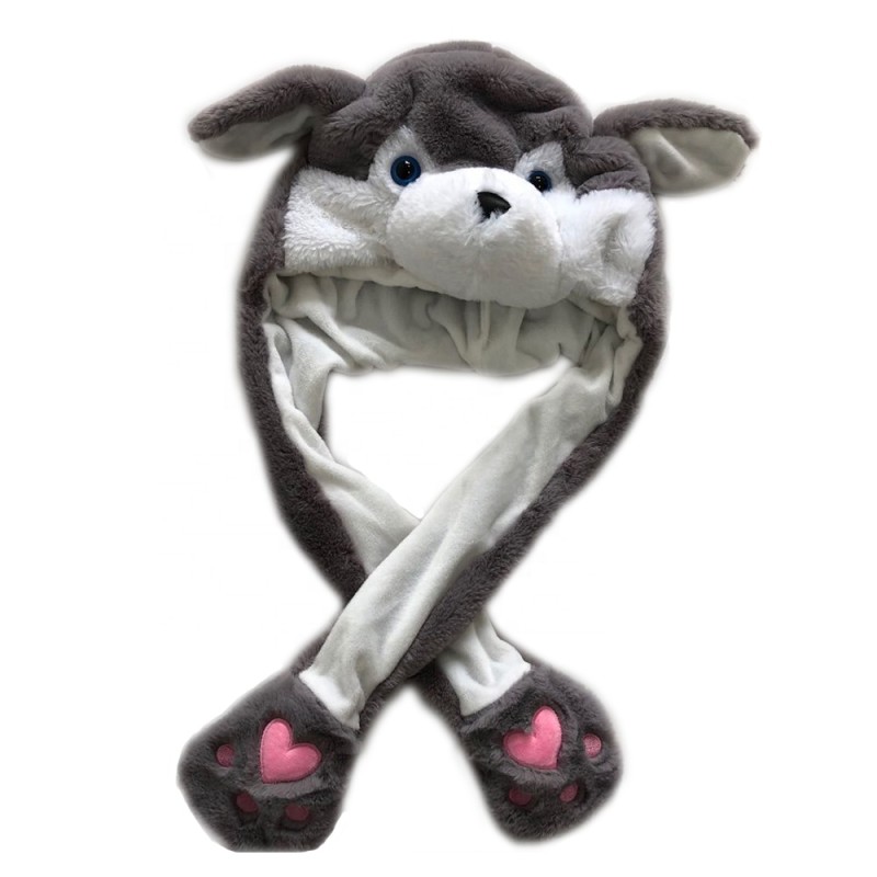 Animal Earflap Beanie Manufacturer - Plush Custom Logo